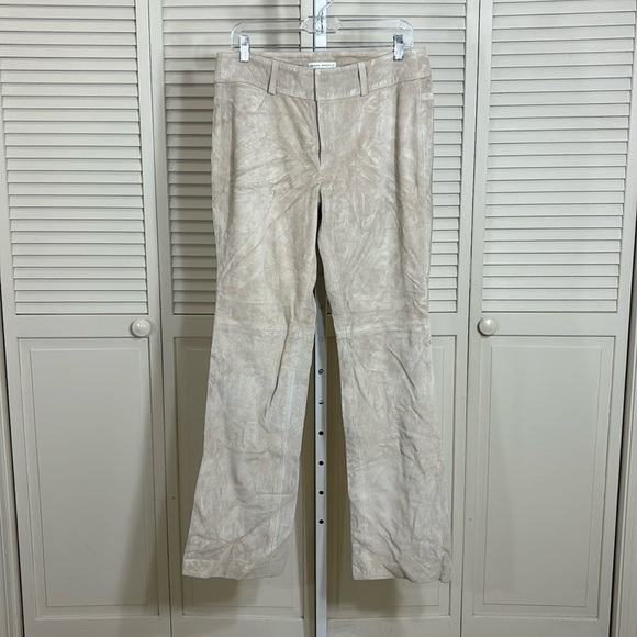 Banana Republic Pants - NWT Vintage Banana Republic Suede Bootcut Pants Size 10